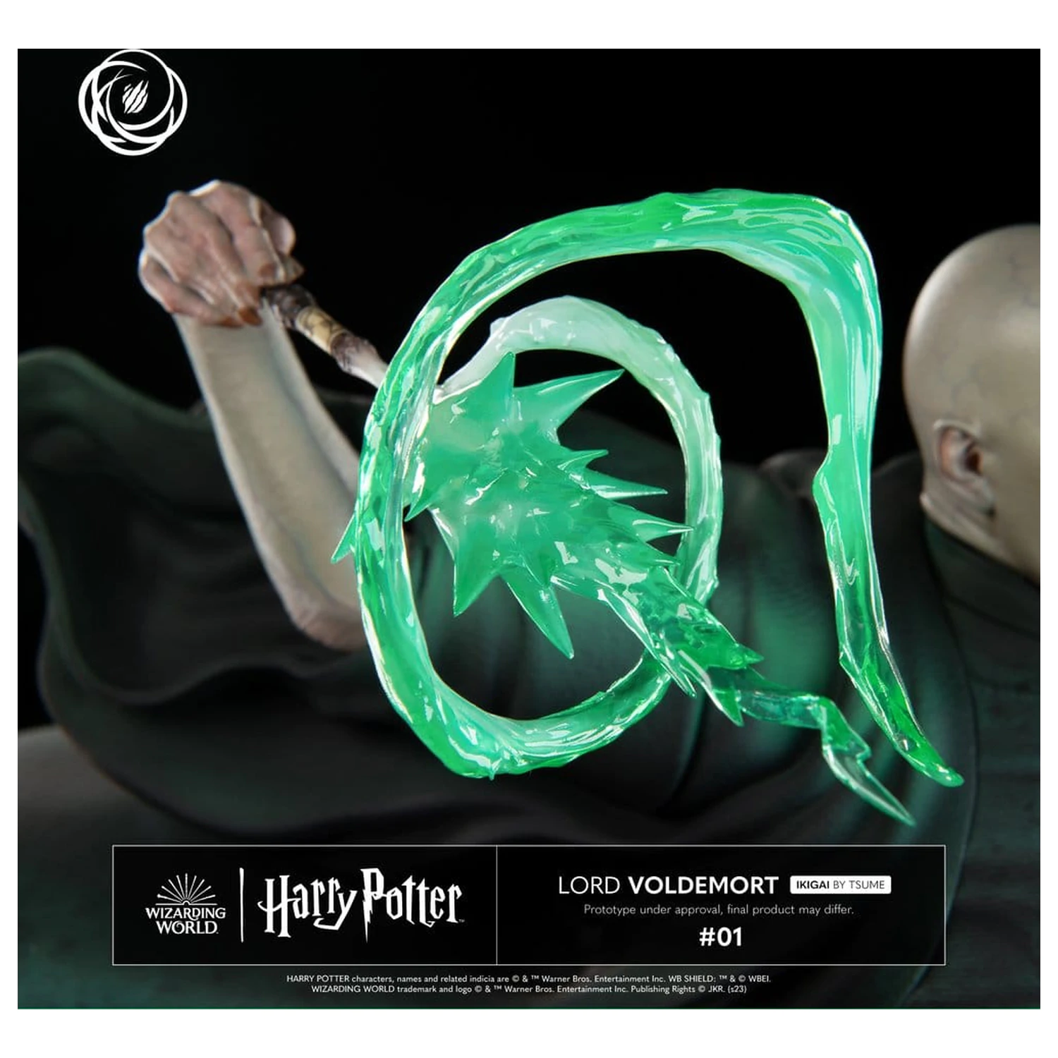 Harry Potter IKIGAI Figur 1/6 Lord Voldemort 32 cm Produktfoto
