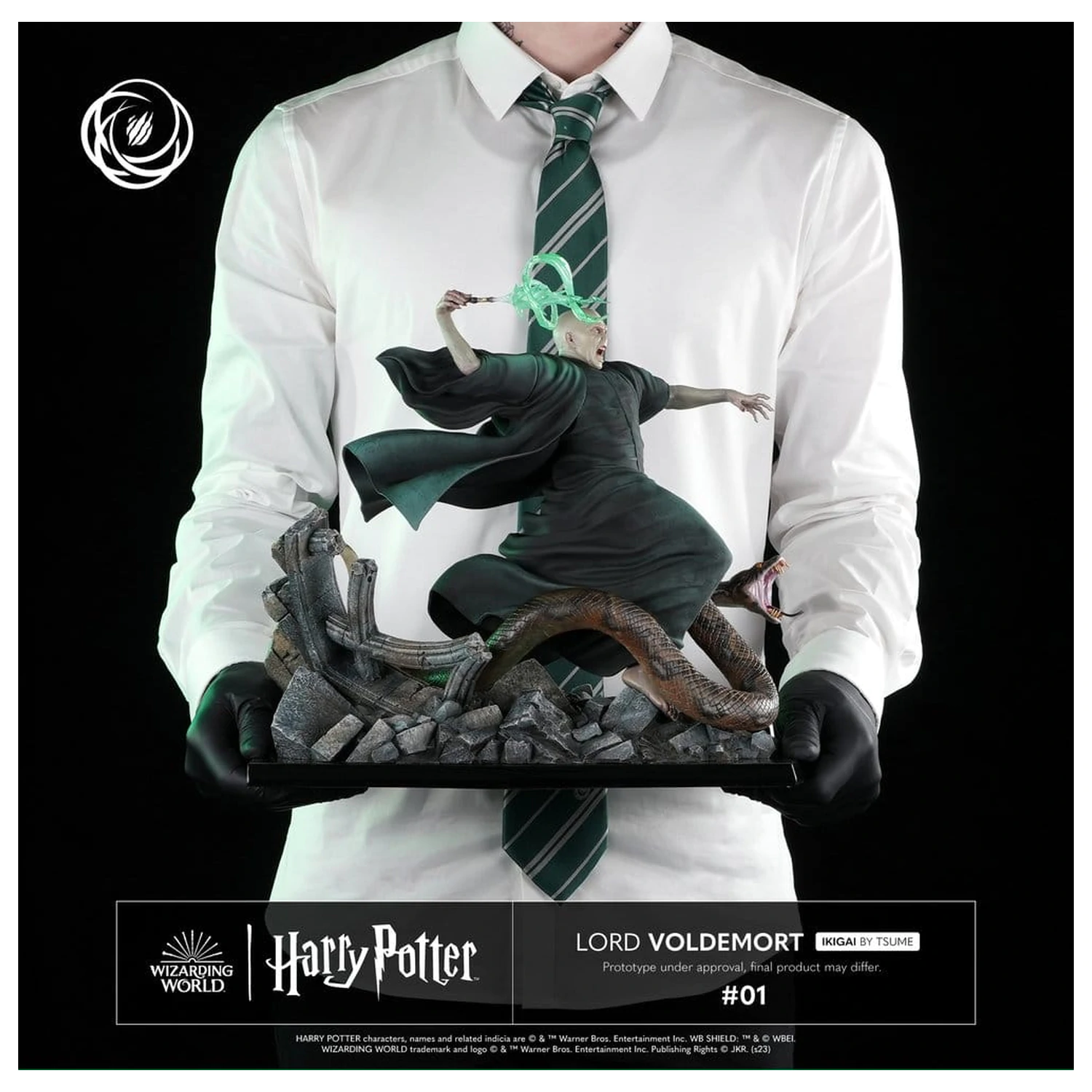 Harry Potter IKIGAI Figur 1/6 Lord Voldemort 32 cm Produktfoto