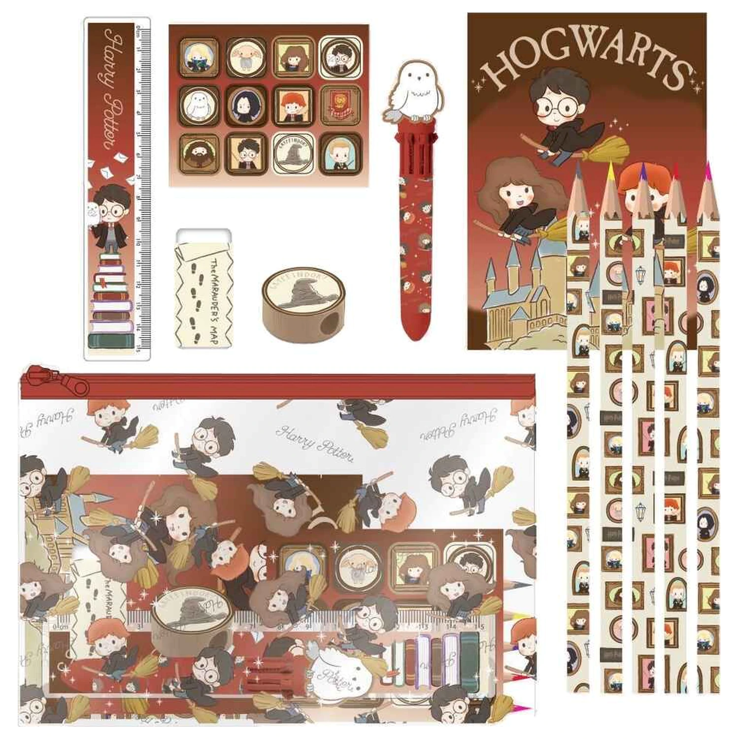 Harry Potter Schreibwaren-Set Produktfoto