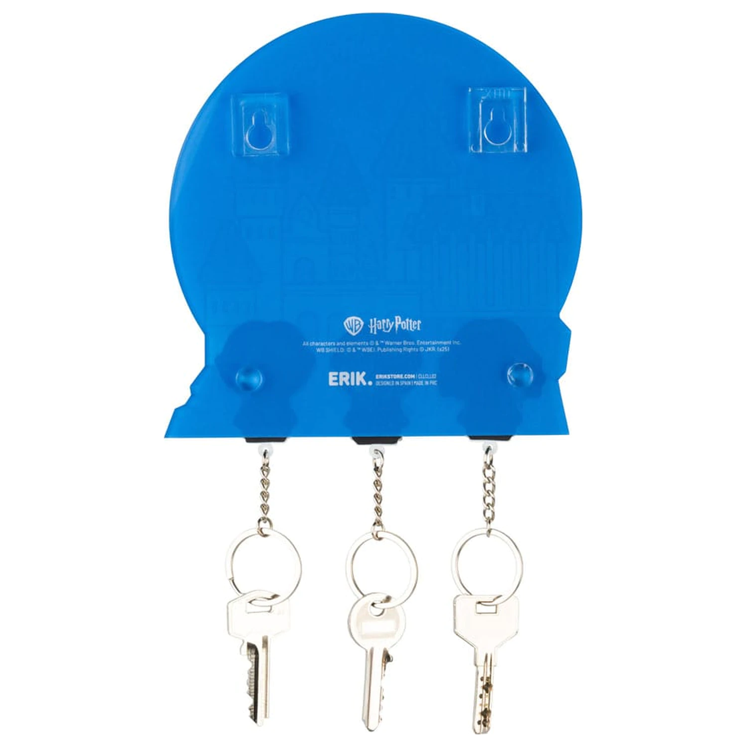 Harry Potter Schlüsselregal inkl. 3 Schlüsselanhänger Produktfoto
