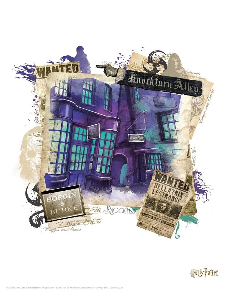 Harry Potter Lithografie 10er-Set 36 x 28 cm Produktfoto