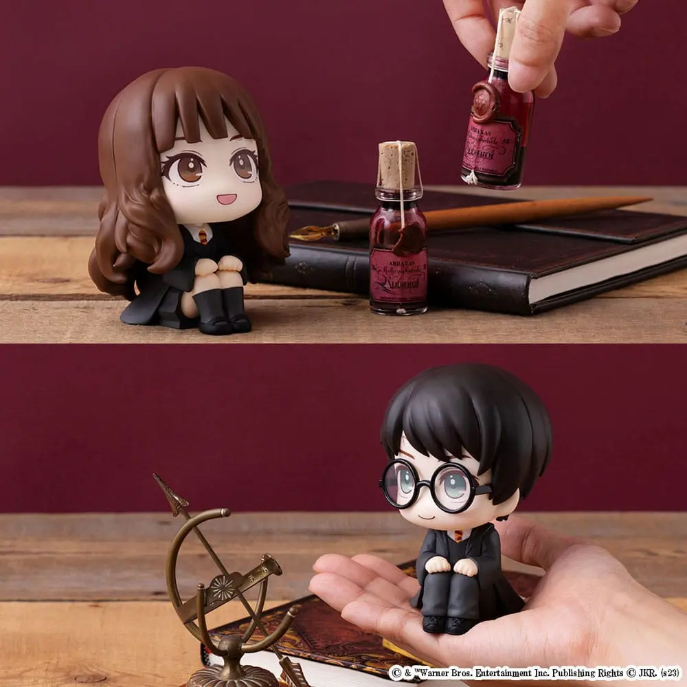 Harry Potter Look Up PVC Statue Hermine & Harry 11 cm termékfotó