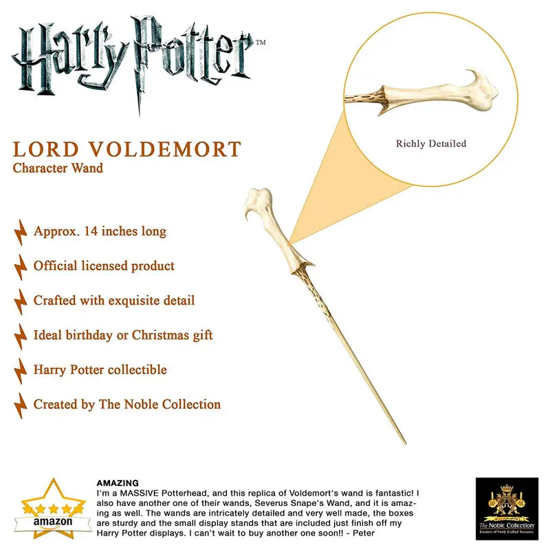 Harry Potter Zauberstab Lord Voldemort (Charakter-Edition) termékfotó