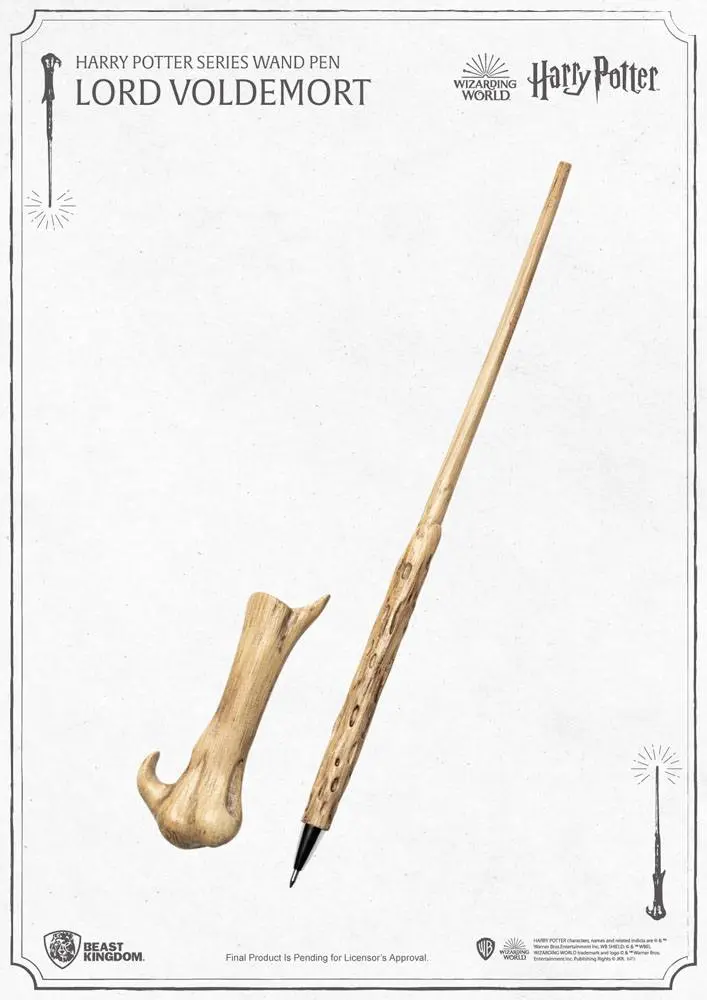Harry Potter Kugelschreiber Lord Voldemort Zauberstab 30 cm Produktfoto
