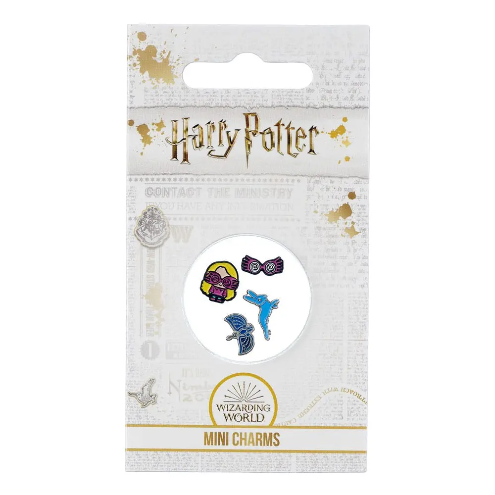 Harry Potter Mini-Anhänger 4er-Pack Luna (Versilbert) Produktfoto