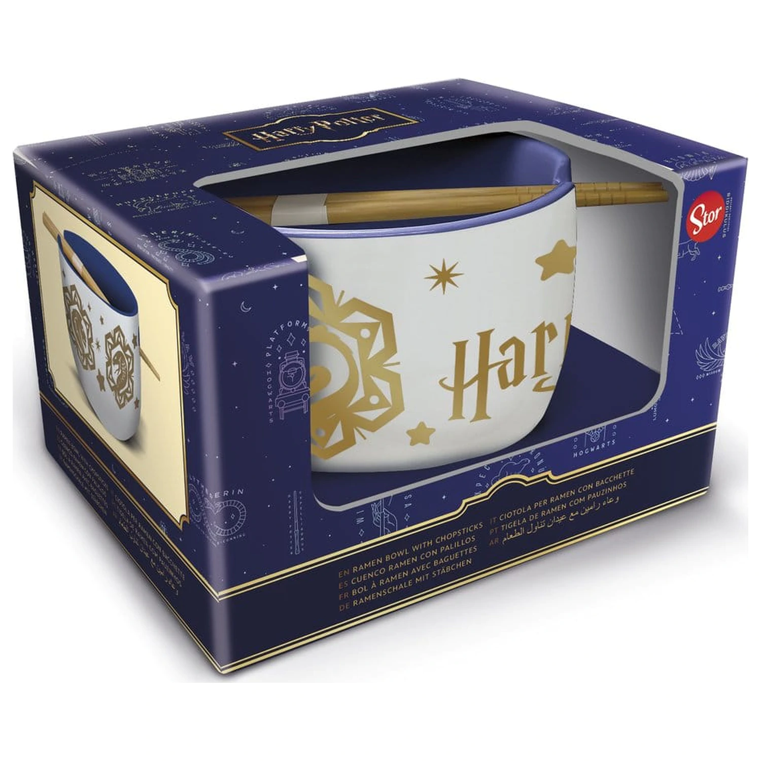 Harry Potter Ramen Schale mit Essstäbchen Magic & Mayhem Produktfoto