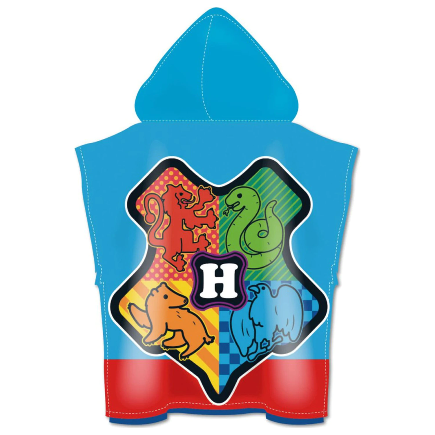 Harry Potter Magic Strandtuch Poncho Produktfoto