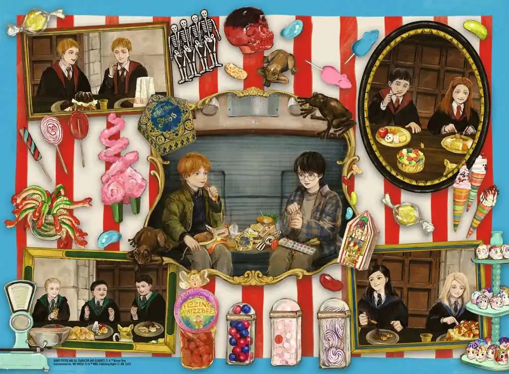 Harry Potter Kinder Puzzle XXL Magical Sweets (200 Teile) Produktfoto