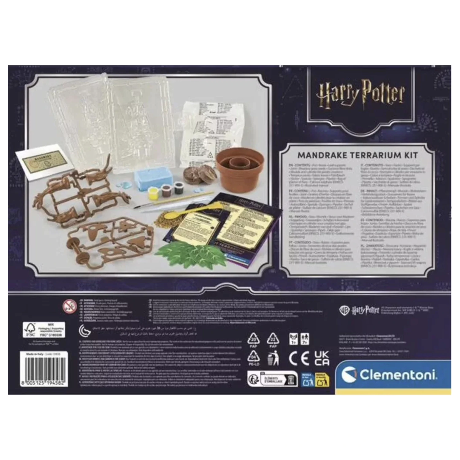 Harry Potter Mandrake Modellbausatz Produktfoto