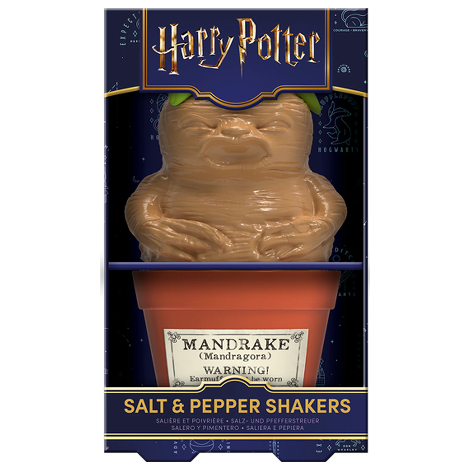 Harry Potter Mandrake & Pflanzentopf Salz- und Pfefferstreuer Set Produktfoto