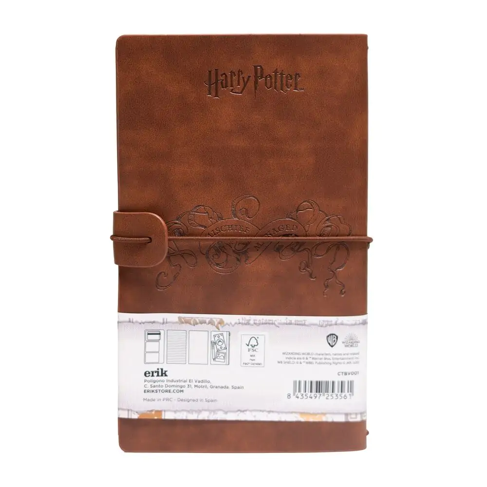 Harry Potter Marauder Map Notizbuch Produktfoto