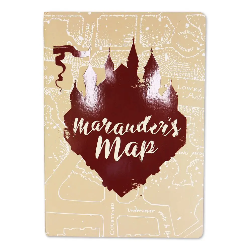 Harry Potter Notizbuch Flex A5 Marauder's Map Produktfoto