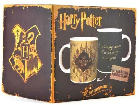 Harry Potter Tasse mit Thermoeffekt Marauder&#039;s Map Produktfoto