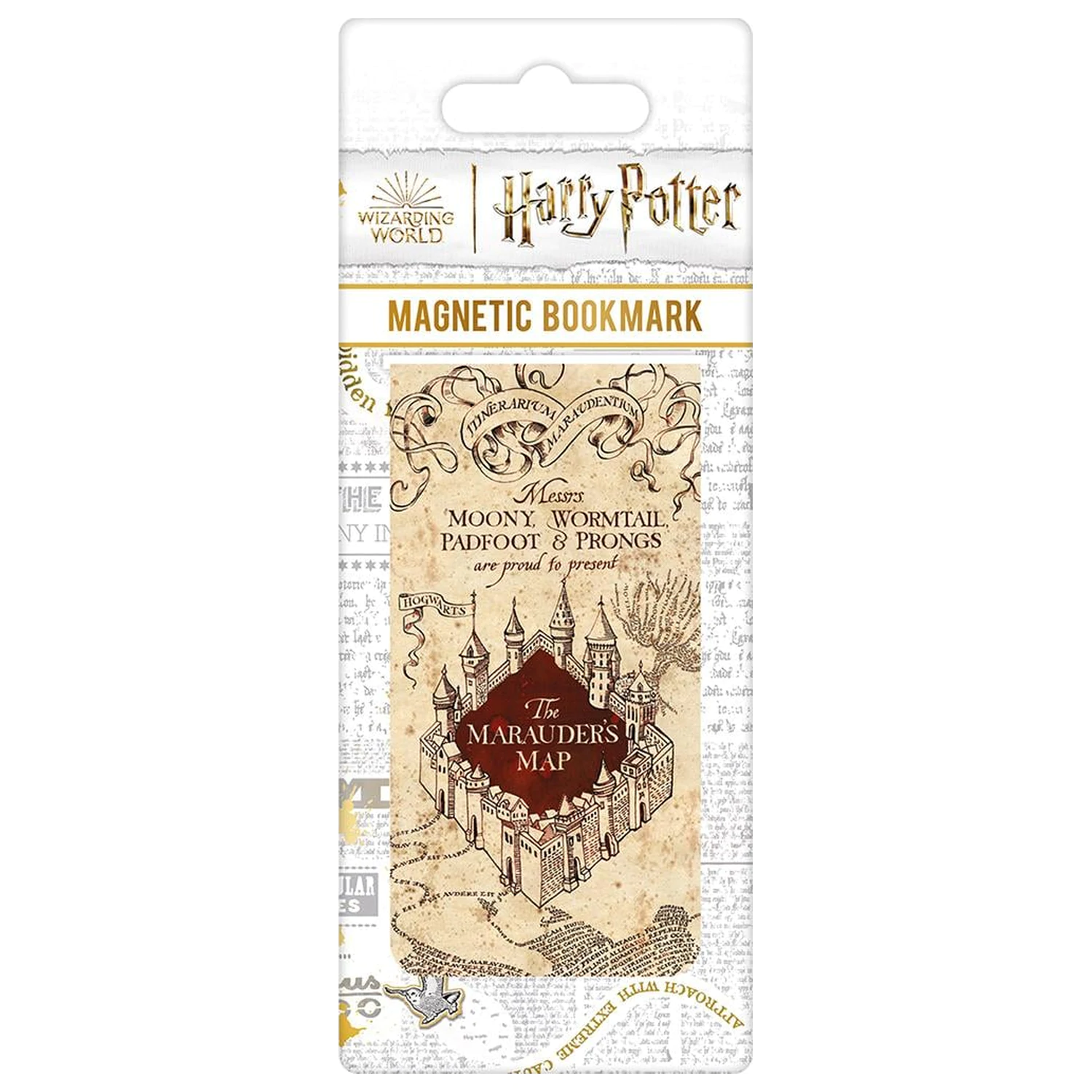 Harry Potter Marauder's Map Magnetischer Lesezeichen Produktfoto