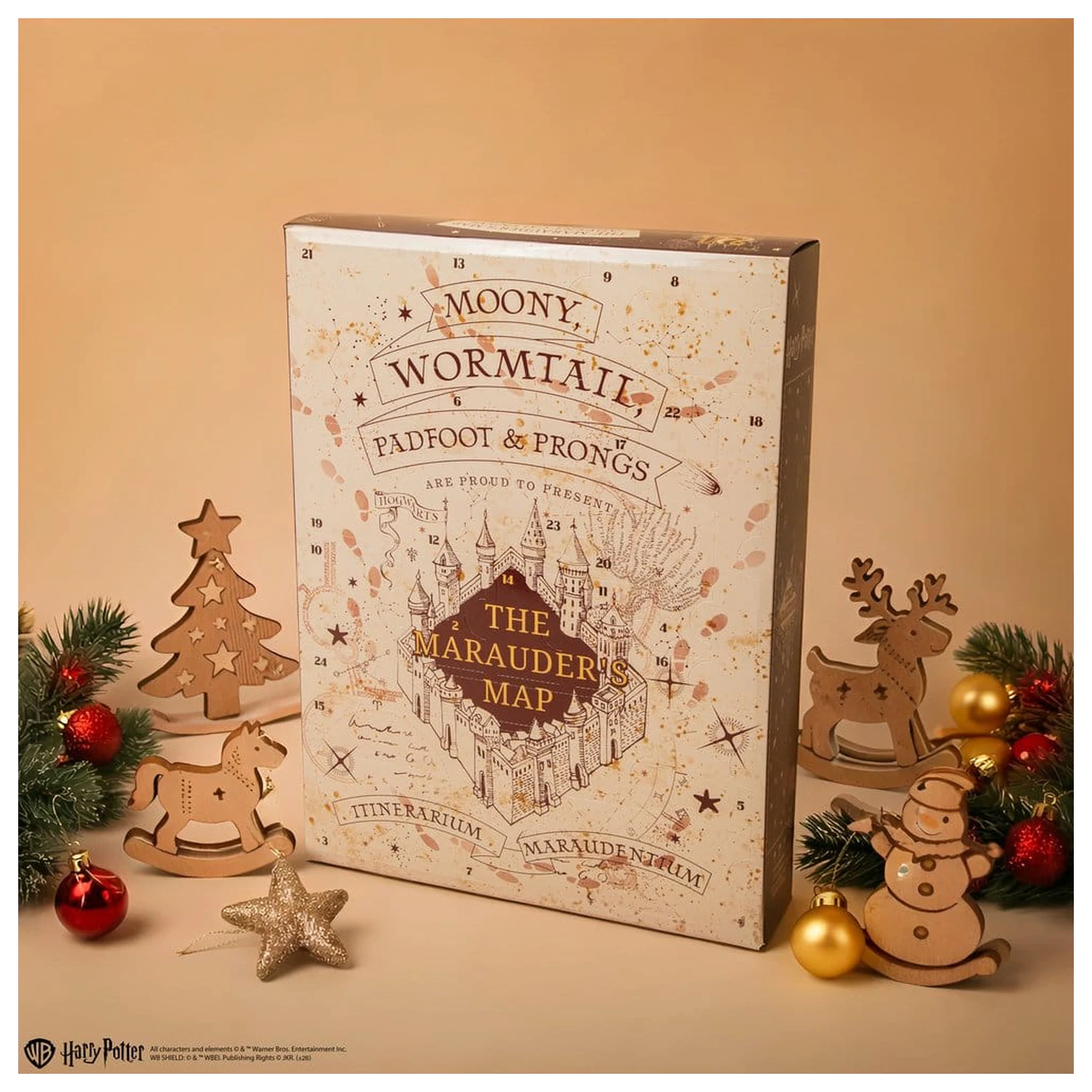 Harry Potter Adventskalender Marauder's Map Neue Edition 2026 Produktfoto