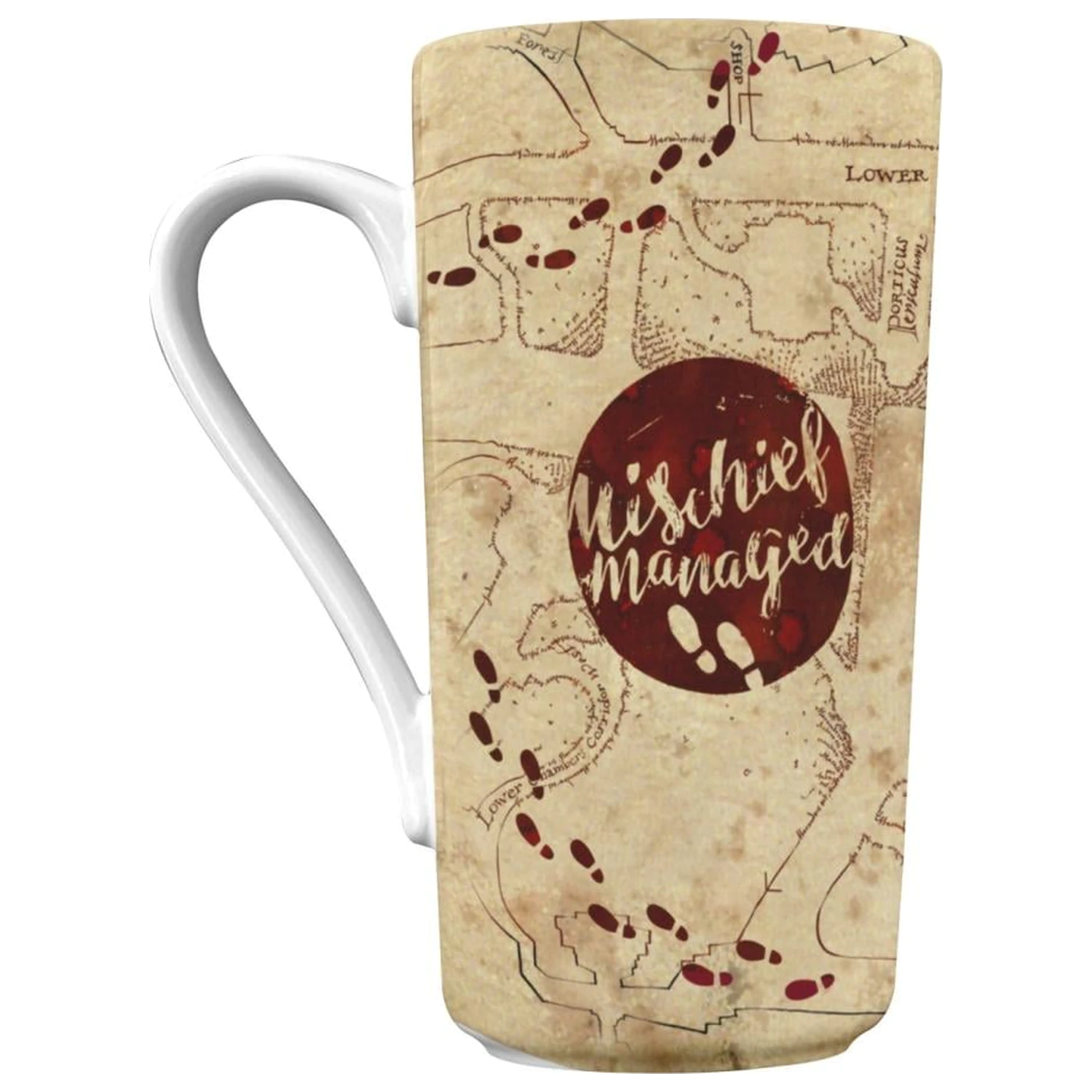 Harry Potter Marauders Map Latte Tasse Produktfoto