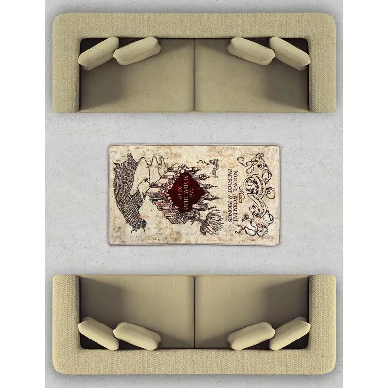 Harry Potter Teppich Marauders Map 76 x 133 cm Produktfoto