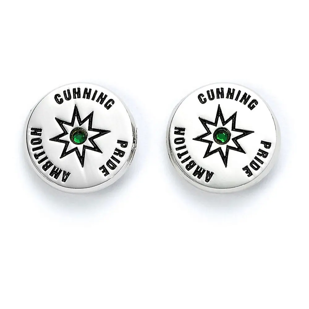 Harry Potter Ohrringe 3er-Pack Slytherin (Versilbert) Produktfoto