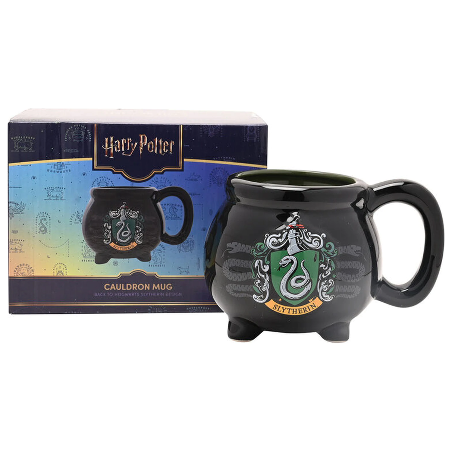 Harry Potter Slytherin Kessel Becher Produktfoto
