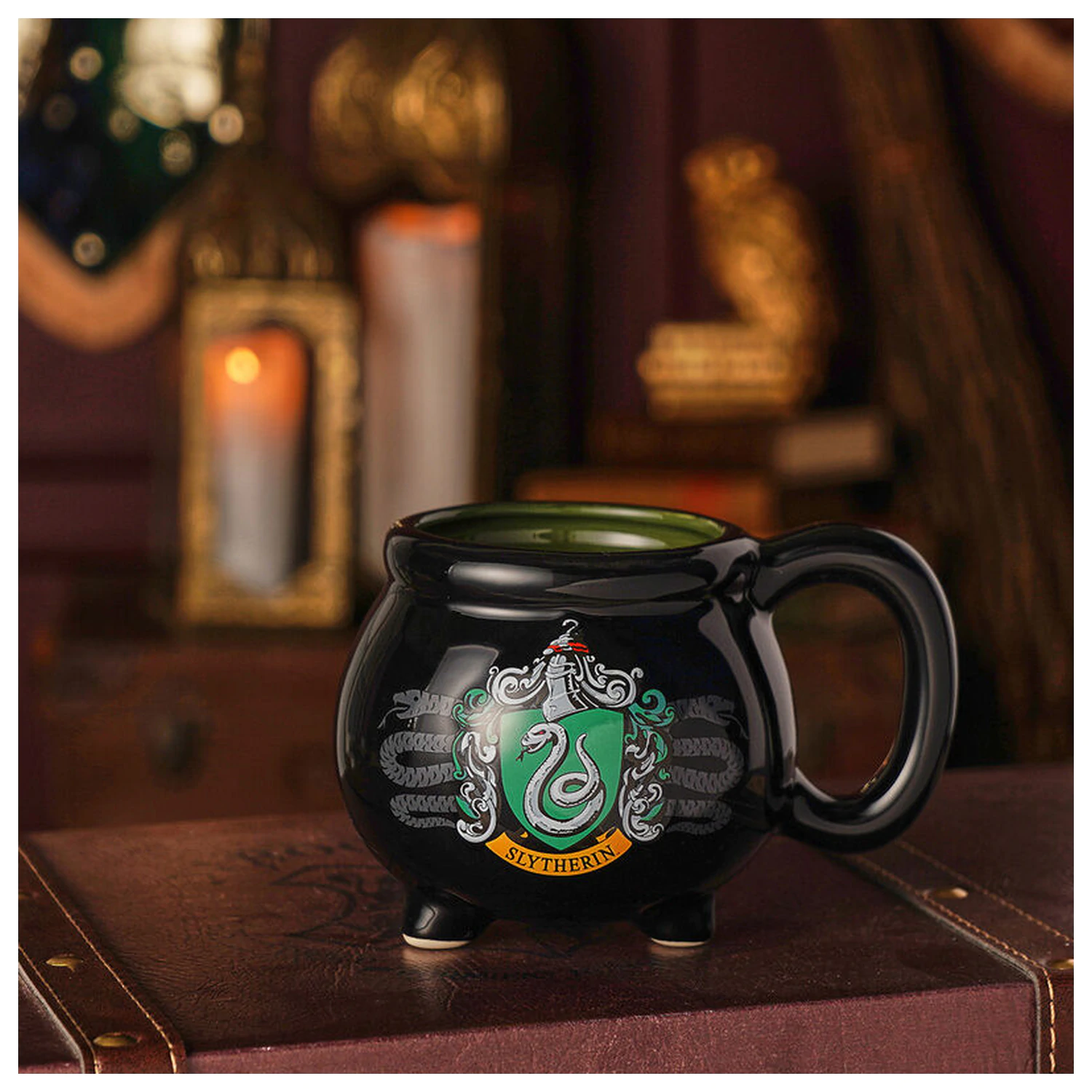 Harry Potter Slytherin Kessel Becher Produktfoto