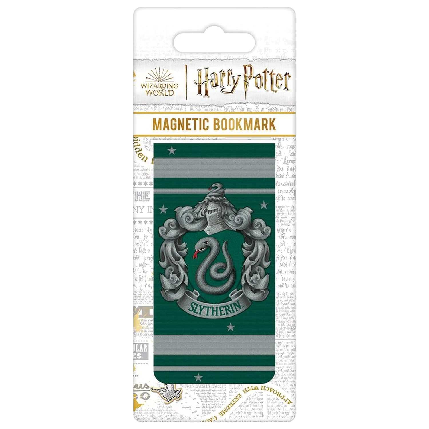 Harry Potter Slytherin Crest Magnetischer Buchzeichen Produktfoto