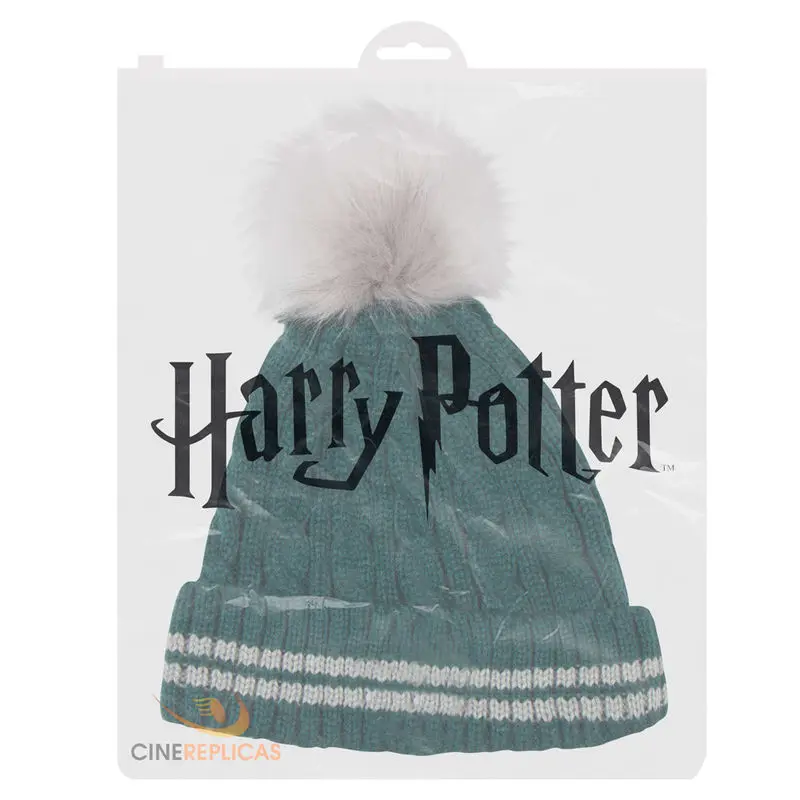 Harry Potter Pom-Pom Beanie Slytherin Produktfoto