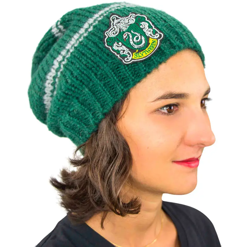 Harry Potter Beanie Slouchy Slytherin Produktfoto