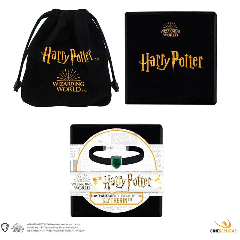 Harry Potter Halskette & Anhänger Slytherin Produktfoto