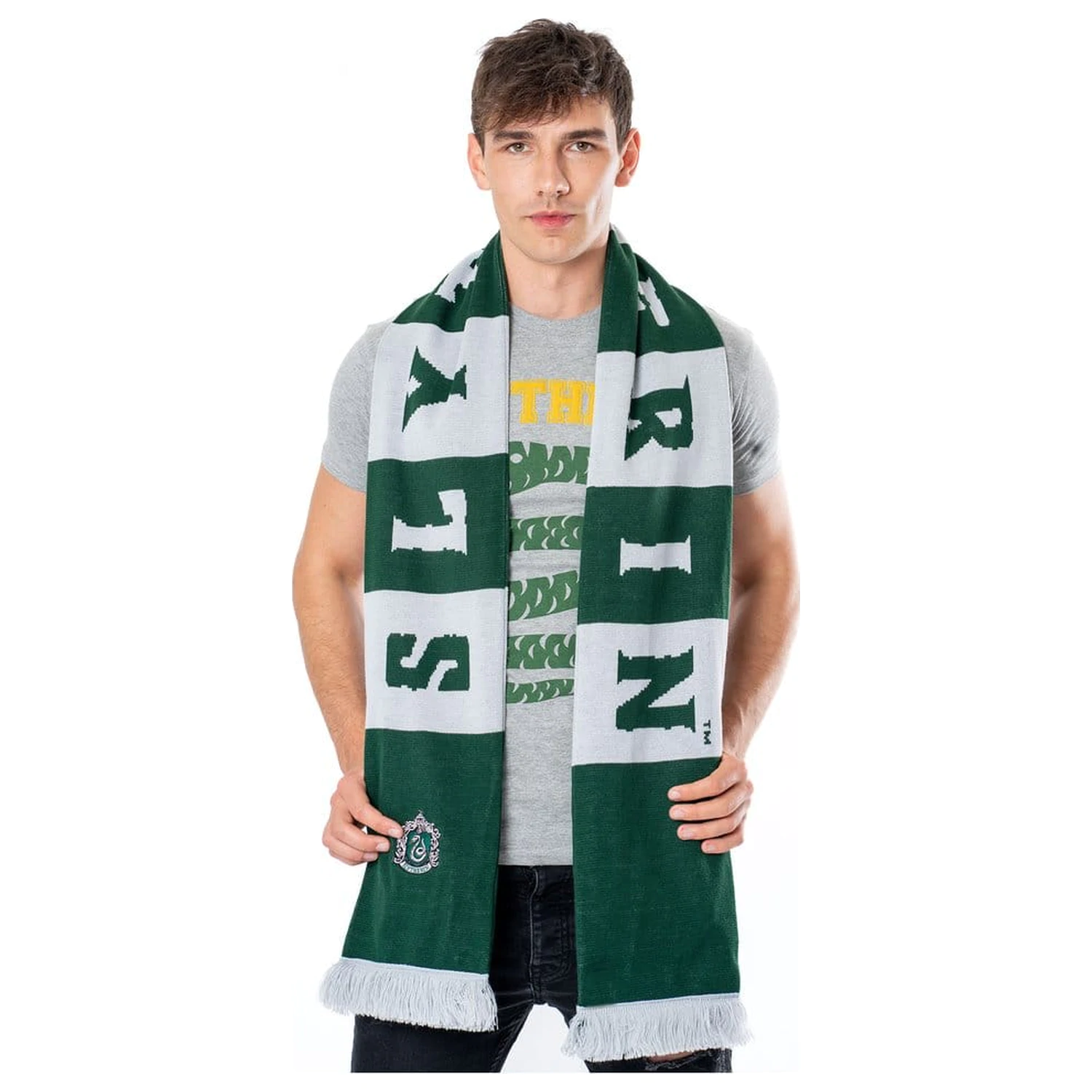 Harry Potter Schal Slytherin Produktfoto