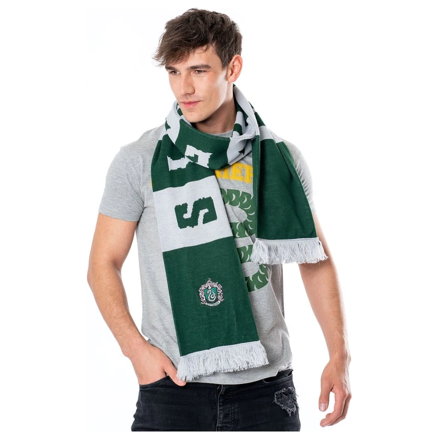 Harry Potter Schal Slytherin Produktfoto