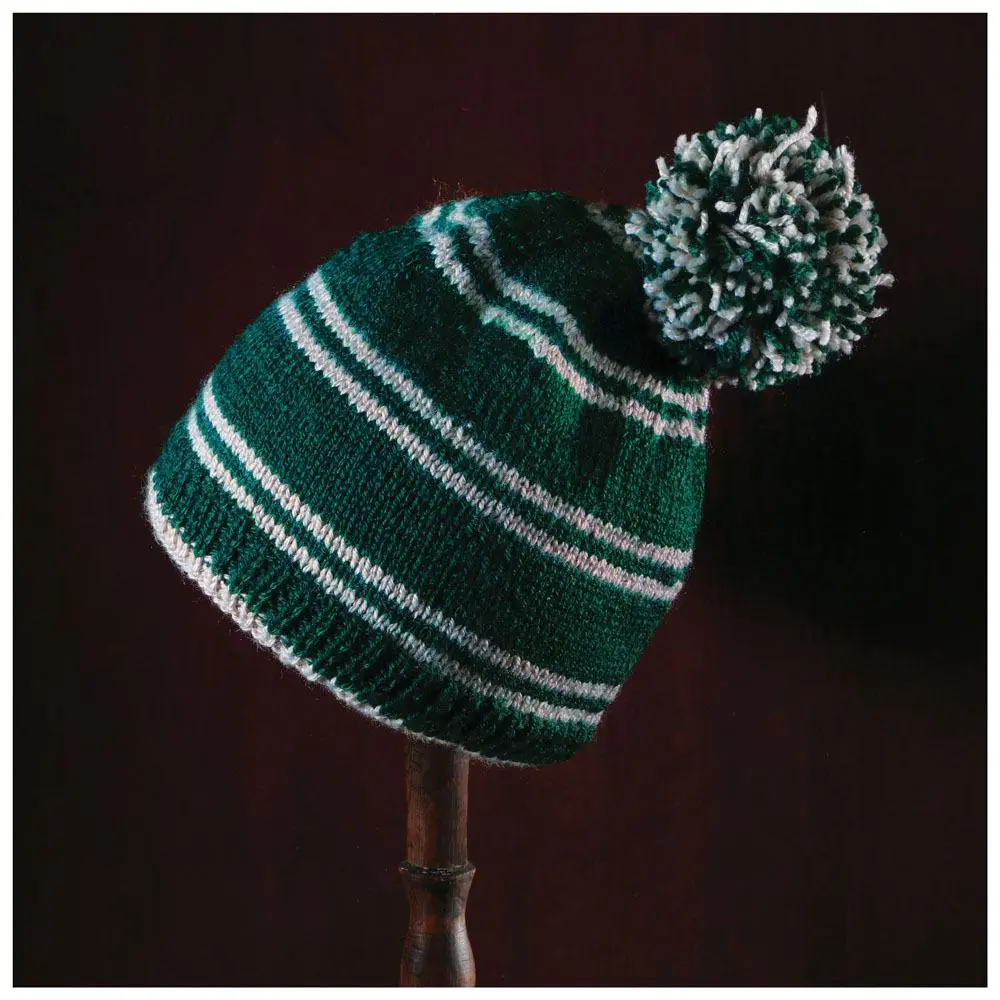 Harry Potter Beanie Strick-Set Slytherin termékfotó