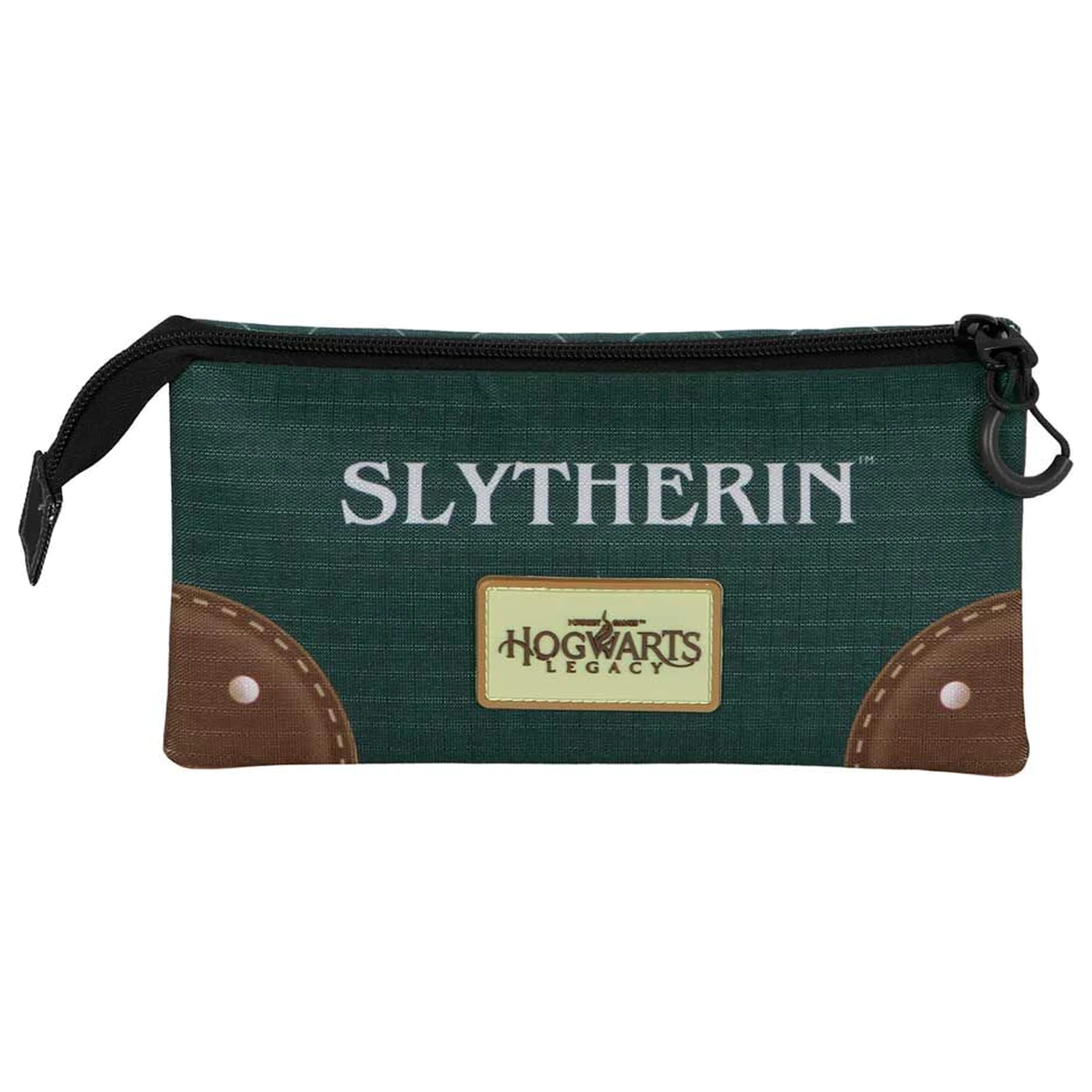 Harry Potter Slytherin dreifaches Federmäppchen Produktfoto