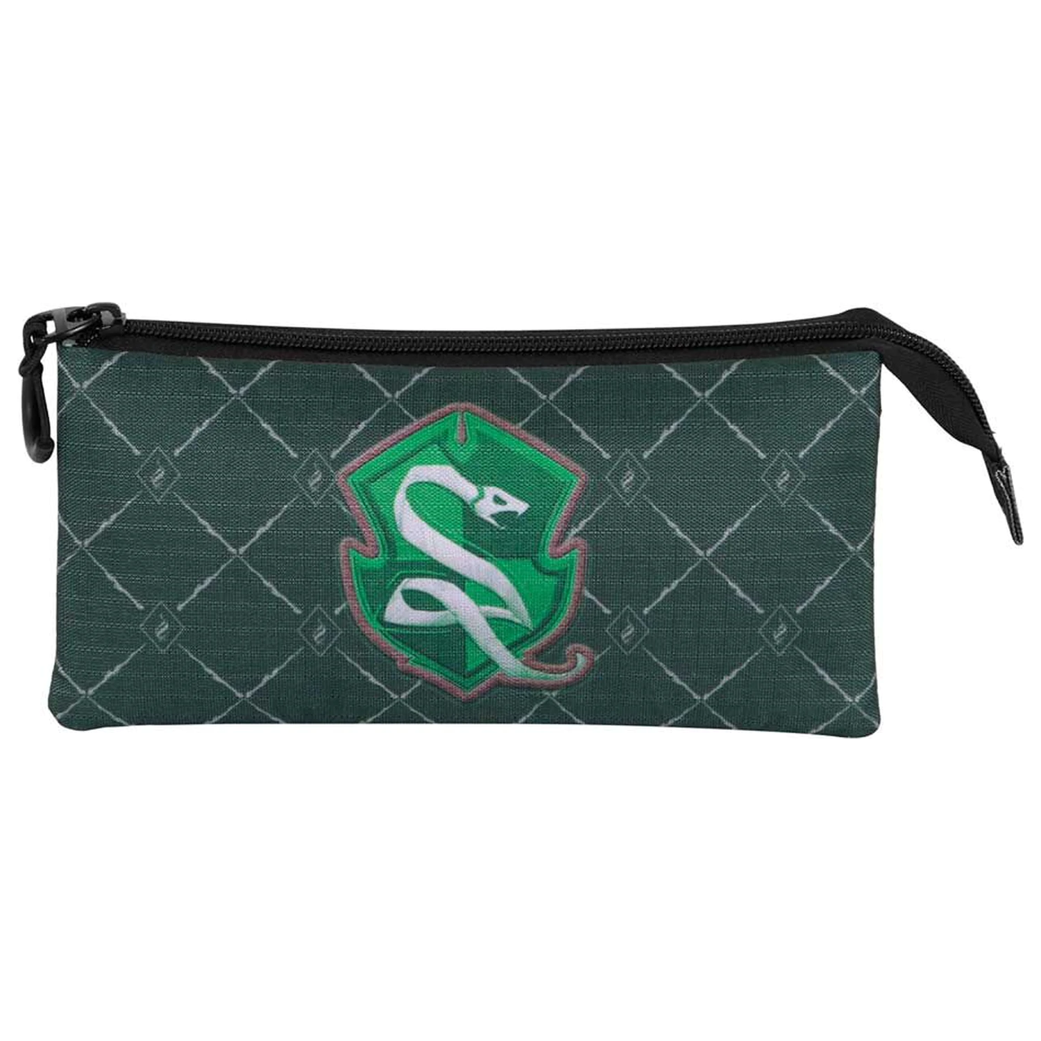 Harry Potter Slytherin dreifaches Federmäppchen Produktfoto