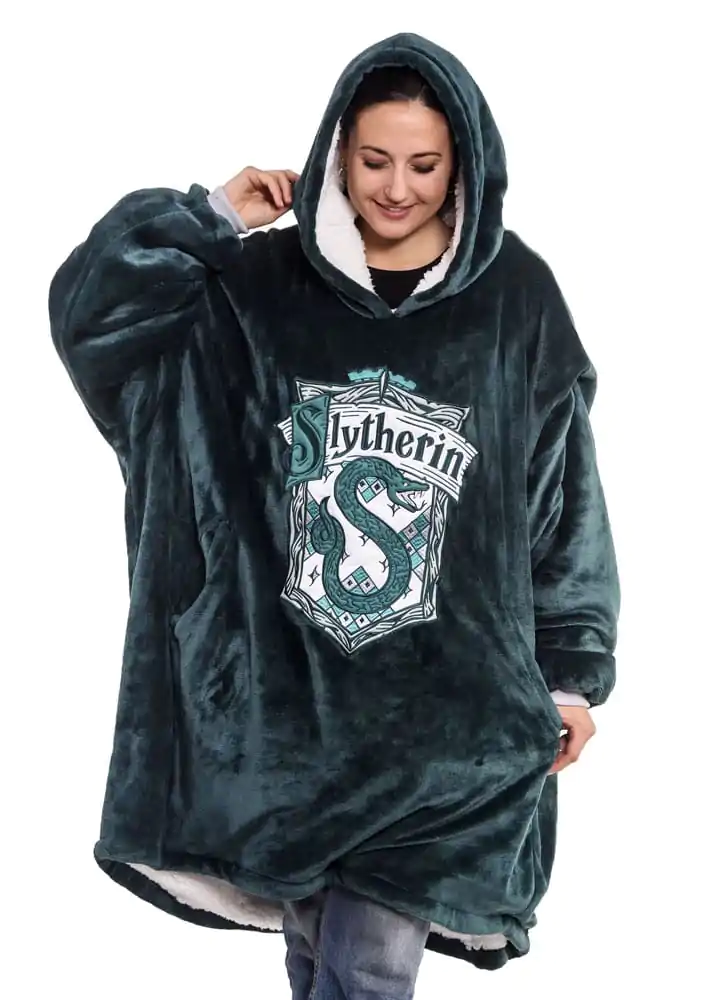 Harry Potter Oversized Kapuzenpullover Slytherin termékfotó