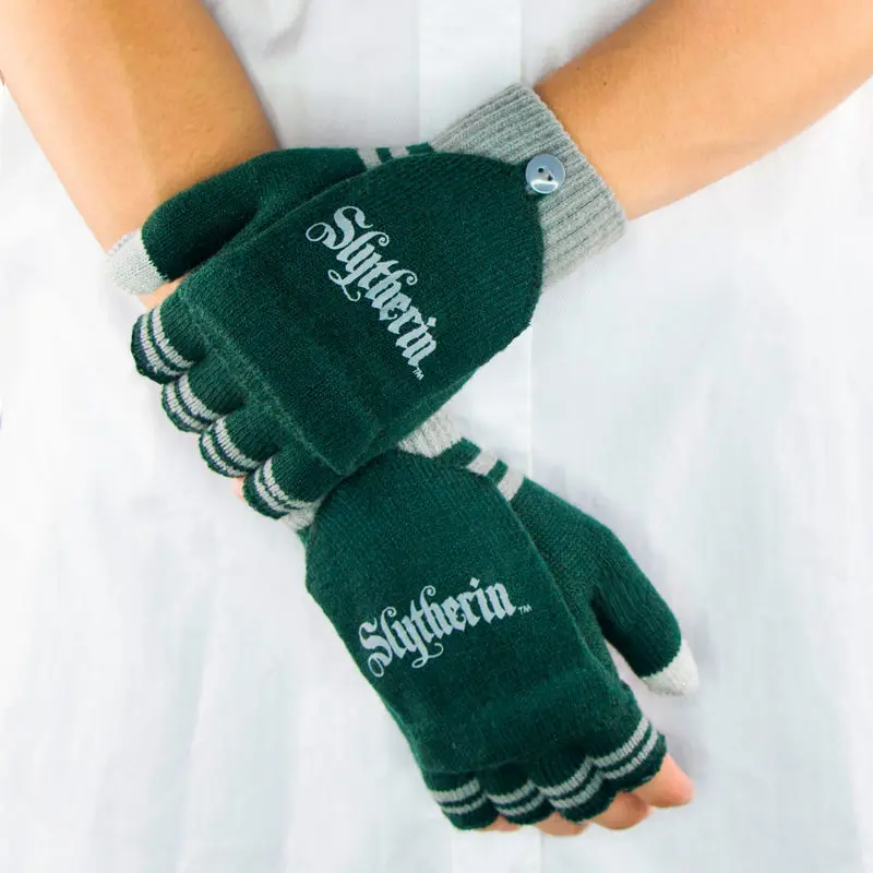 Harry Potter Handschuhe (Fingerlos) Slytherin Produktfoto