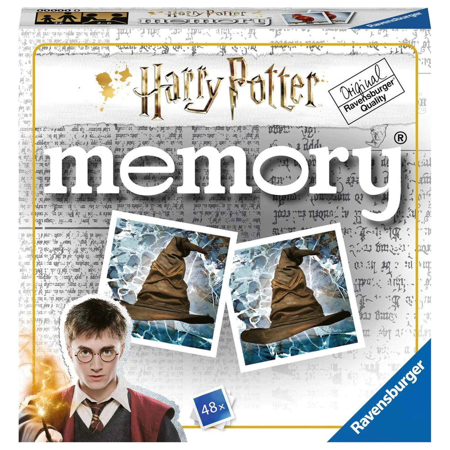 Harry Potter Pocket Memory Spiel Produktfoto