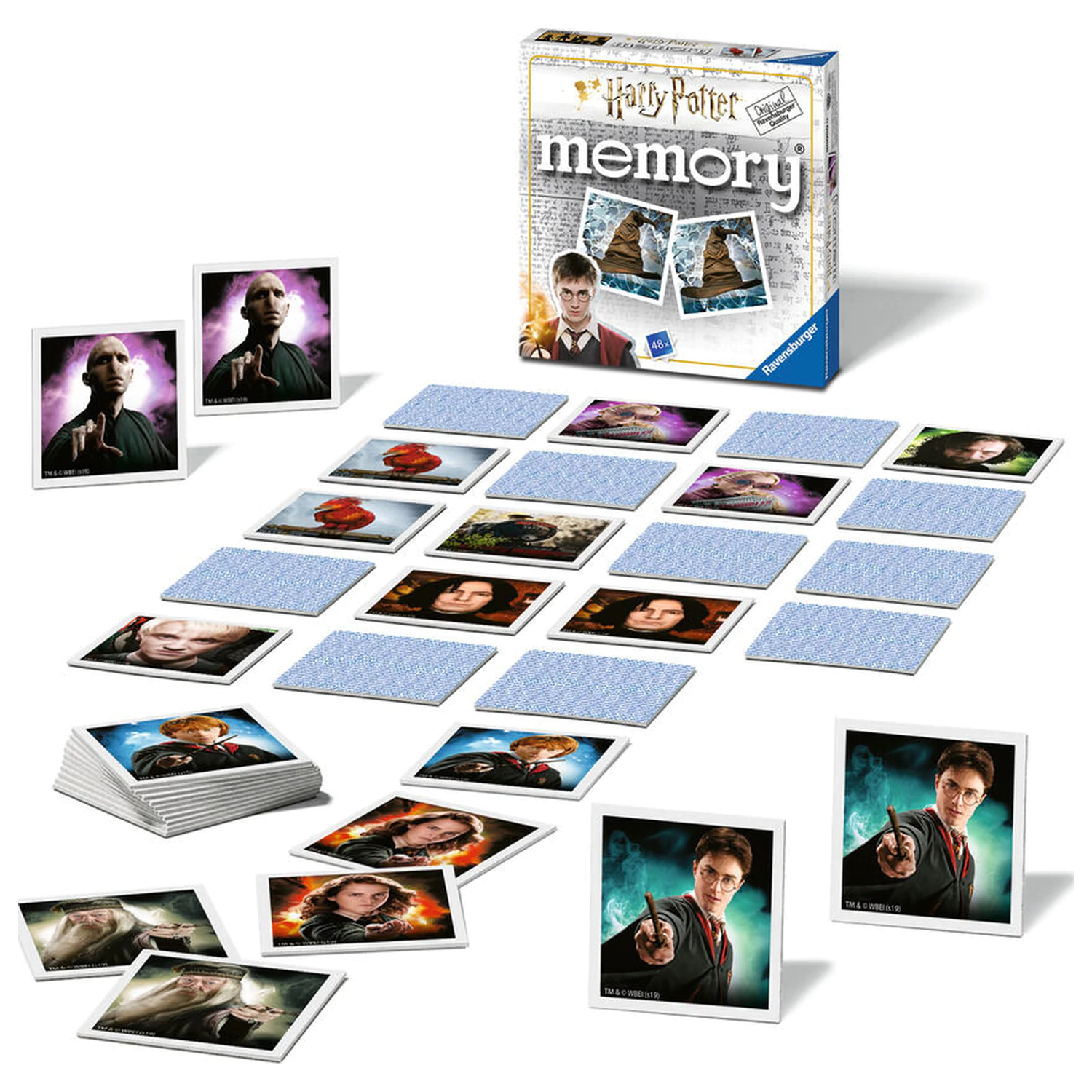 Harry Potter Pocket Memory Spiel Produktfoto