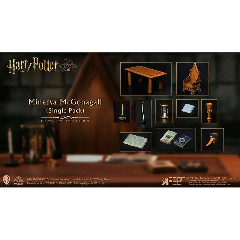 Harry Potter My Favourite Movie 1/6 Minerva McGonagall Desk Produktfoto