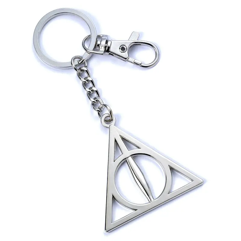 Harry Potter Schlüsselanhänger Deathly Hallows (versilbert) termékfotó
