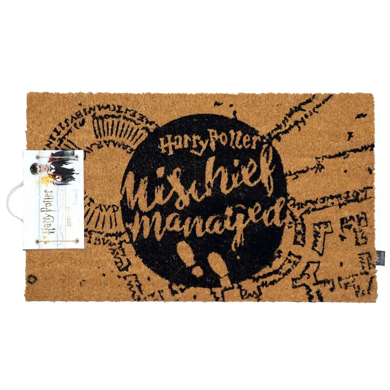 Harry Potter Mischief Managed Fußmatte Produktfoto