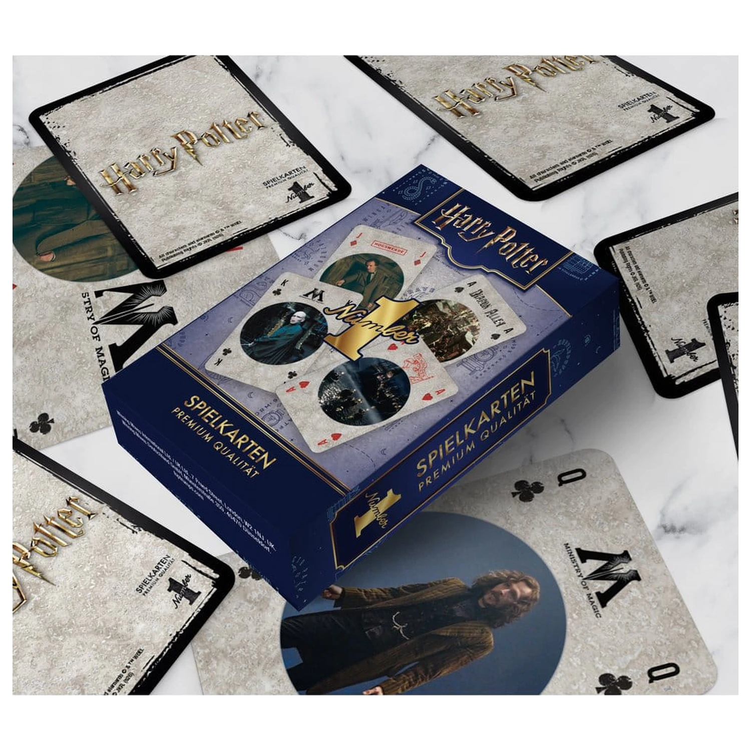 Harry Potter Spielkarten *deutsche Version* Produktfoto