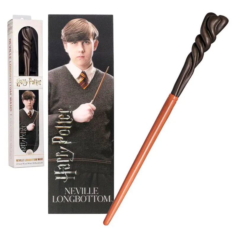 Harry Potter PVC Zauberstab-Replik Neville Longbottom 30 cm Produktfoto