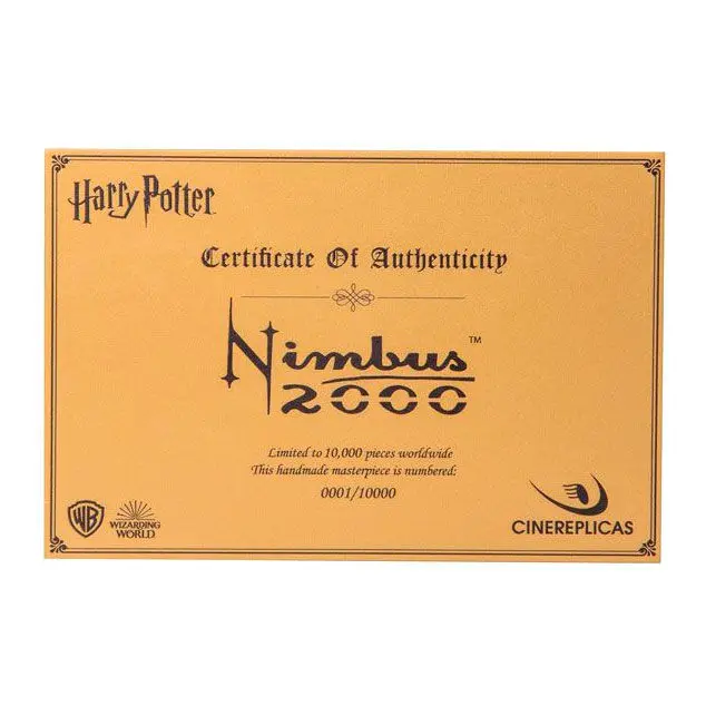 Harry Potter Replik 1/1 Nimbus 2000 Zauberbesen New Edition Produktfoto