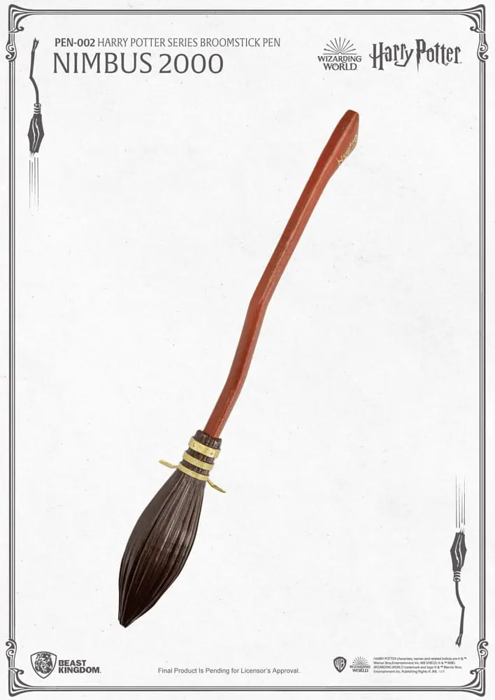 Harry Potter Kugelschreiber Nimbus 2000 Besenstiel 29 cm termékfotó