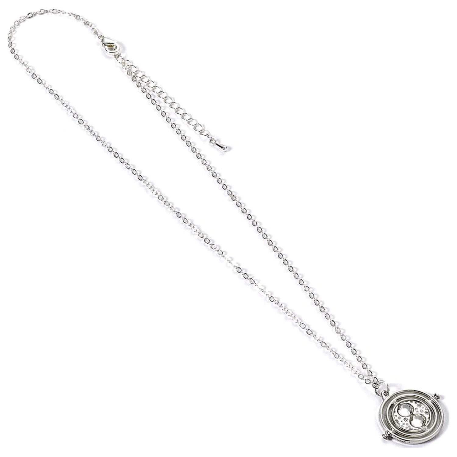 Harry Potter Halskette Time Turner Charm (silberfarben) Produktfoto