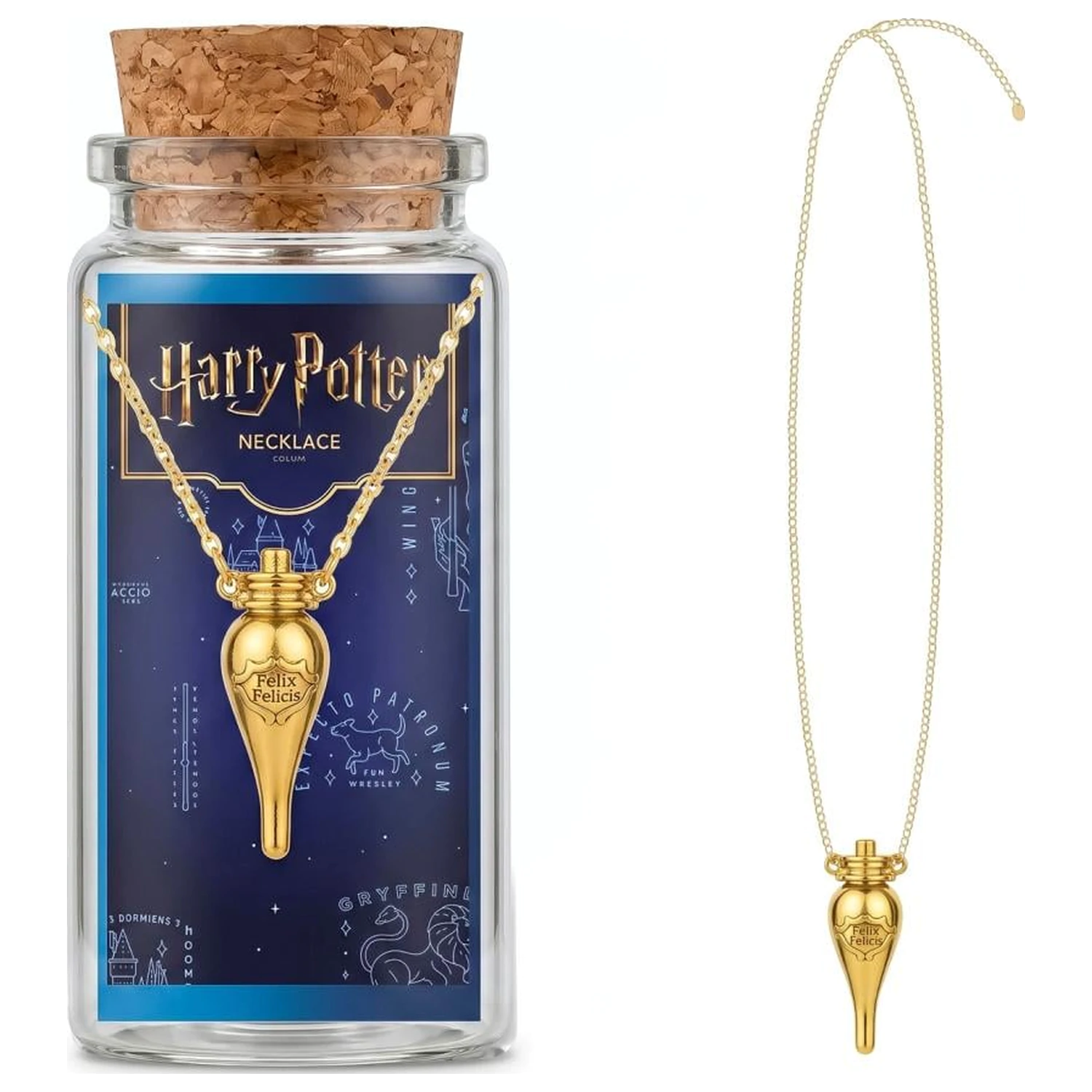 Harry Potter Halskette in Display-Gehäuse Produktfoto