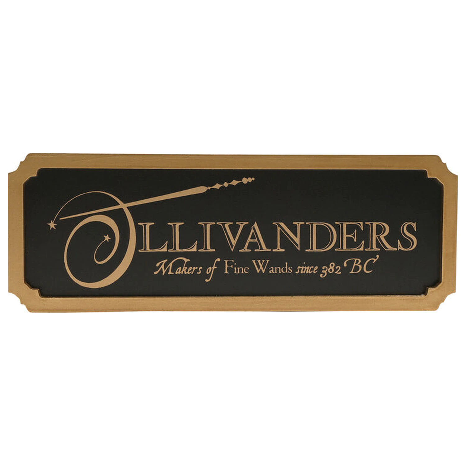 Harry Potter Ollivanders Schild Produktfoto