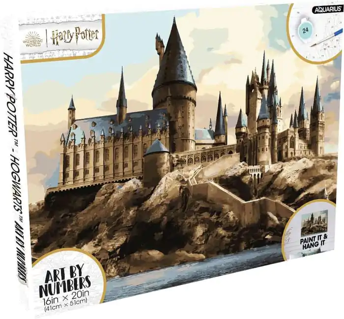Harry Potter Malen nach Zahlen Malset Hogwarts 40 x 50 cm Produktfoto