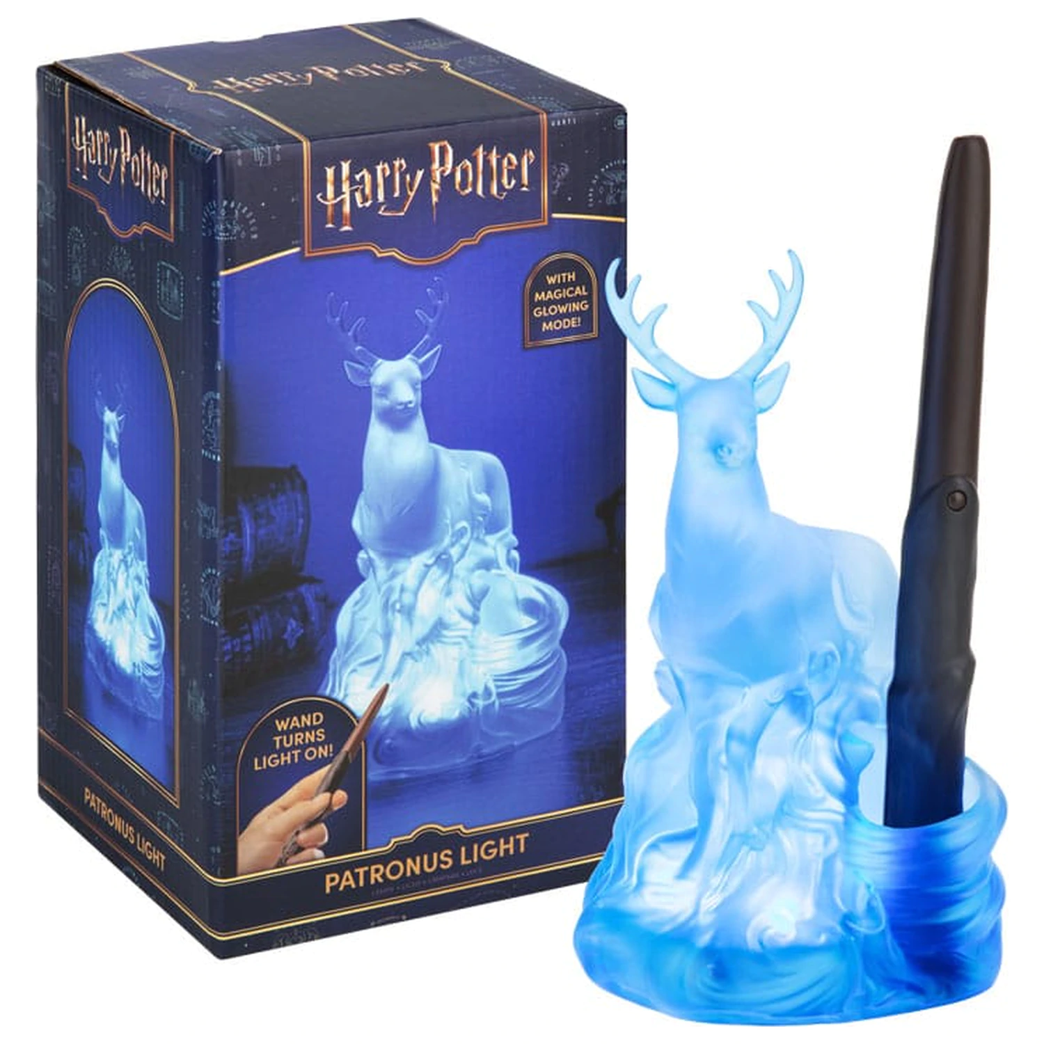 Harry Potter Light Patronus mit Zauberstab Fernsteuerung Produktfoto
