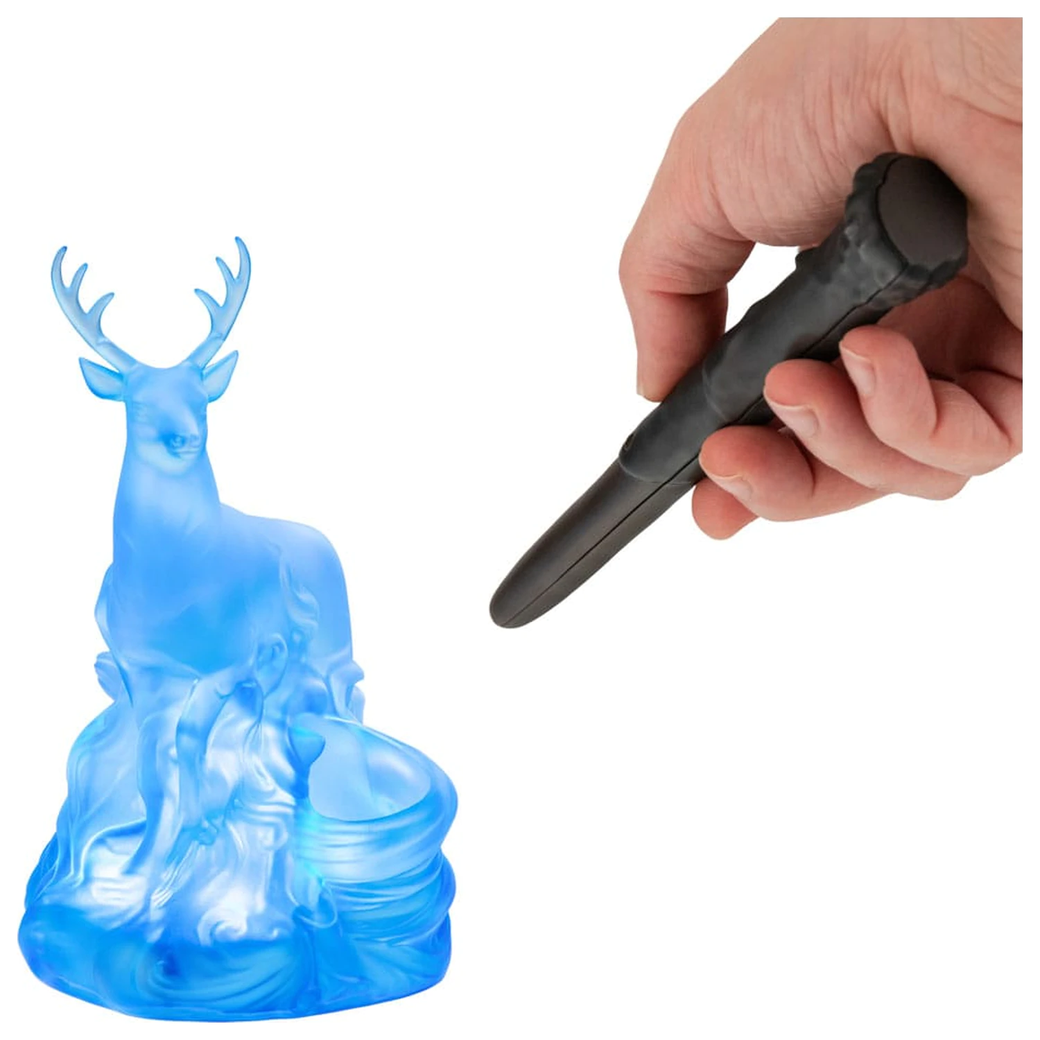 Harry Potter Light Patronus mit Zauberstab Fernsteuerung Produktfoto